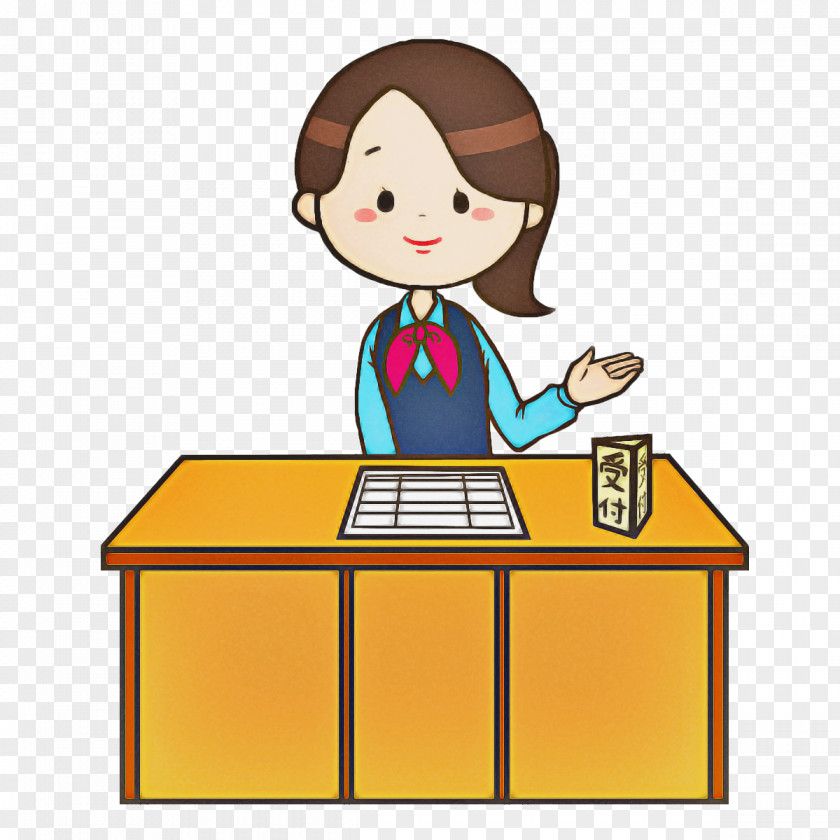 Cartoon Table Play Desk Learning PNG