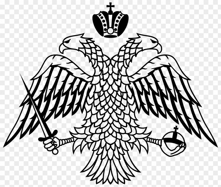 Eagle Byzantine Empire Double-headed Coat Of Arms Clip Art PNG