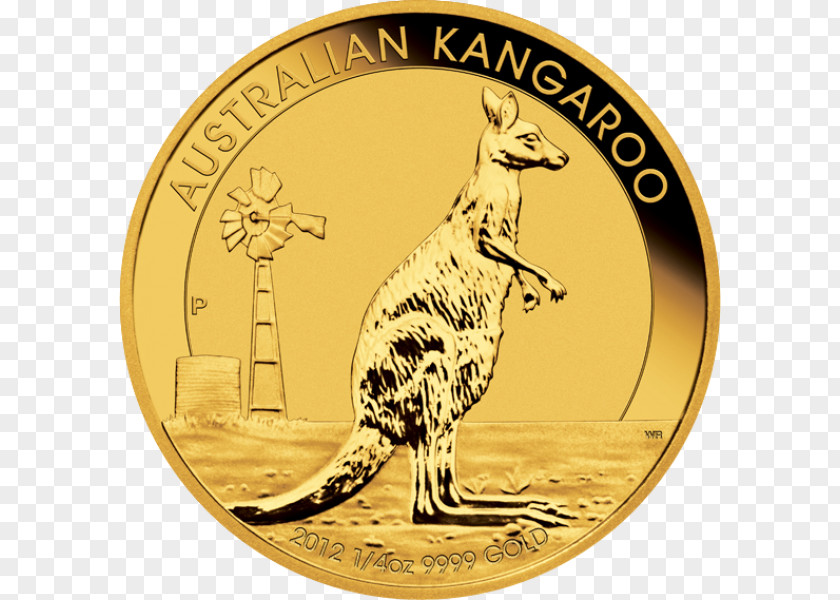 Gold Perth Mint Australian Nugget Bullion Coin PNG