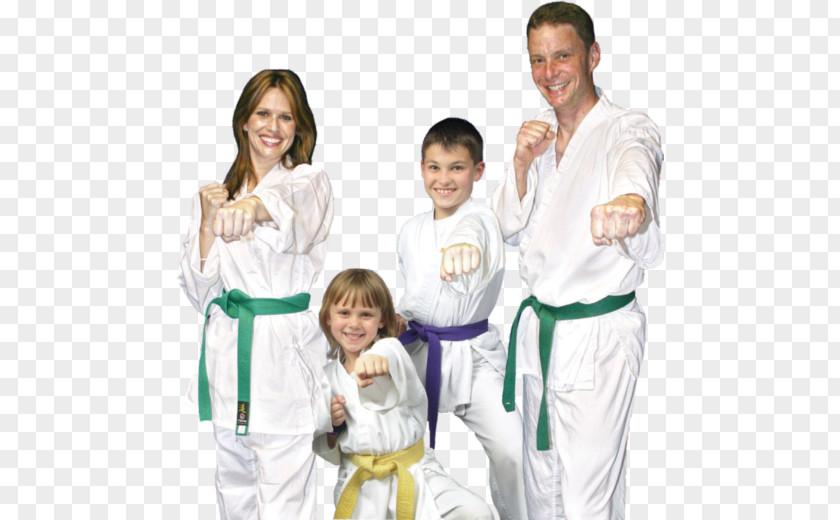 Karate Dobok Taekwondo Martial Arts Family PNG
