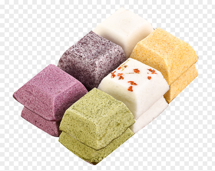 Six-color Rice Cakes Cake Color PNG