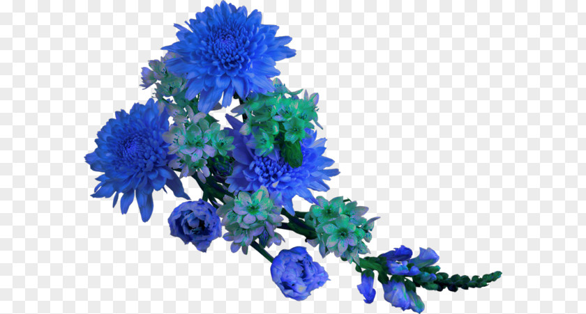 Blue Floral Design Flower Color PNG
