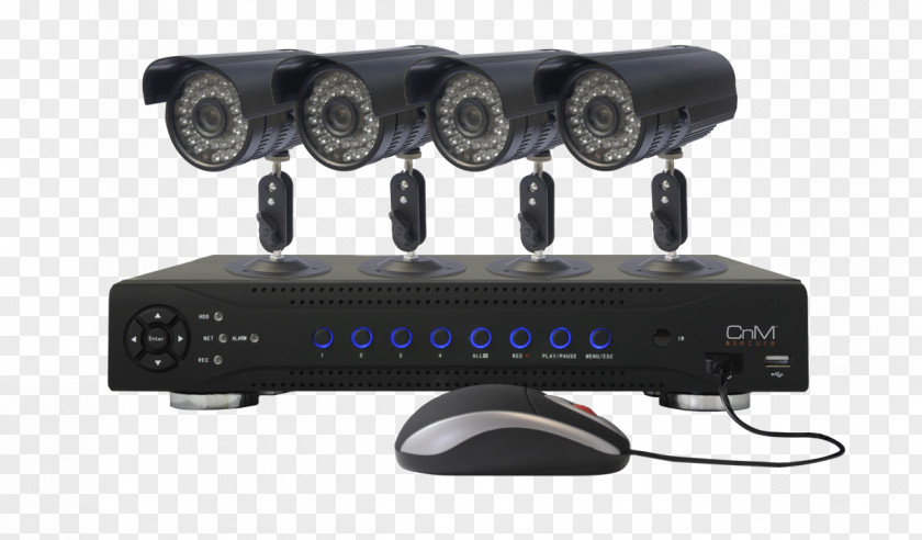 Cctv Camera Dvr Kit Closed-circuit Television Wireless Security Micop Technologies Digital Video Recorders PNG