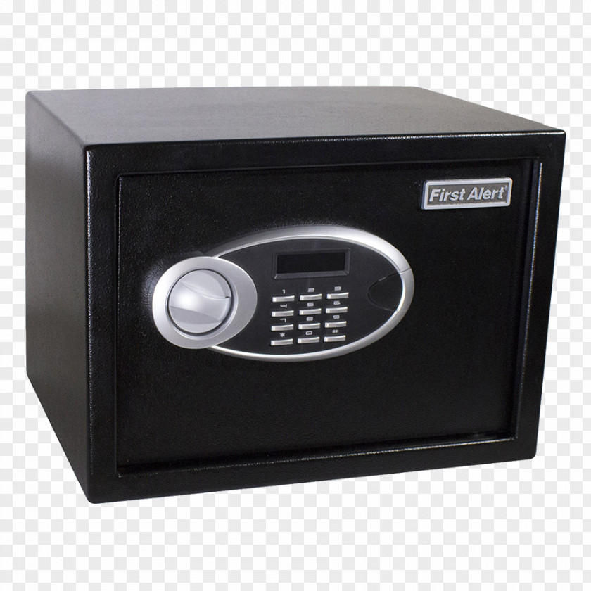 Cubic Foot Gun Safe Electronic Lock First Alert Anti-theft System PNG