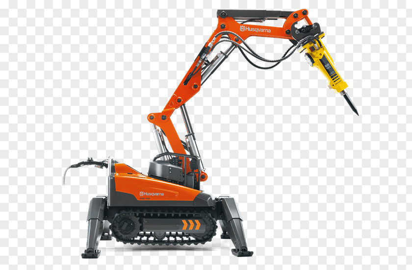 Demolition Husqvarna Group Robot Machine Tool PNG