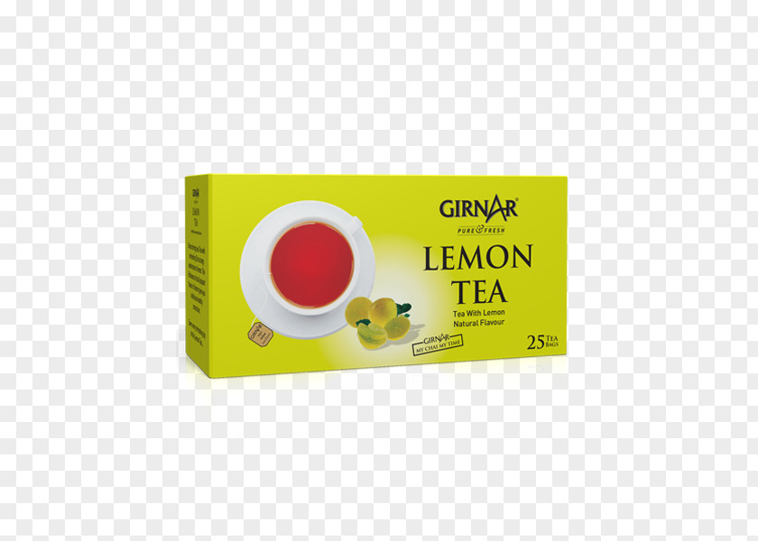 Lemon Tea Earl Grey Green Bag Black PNG