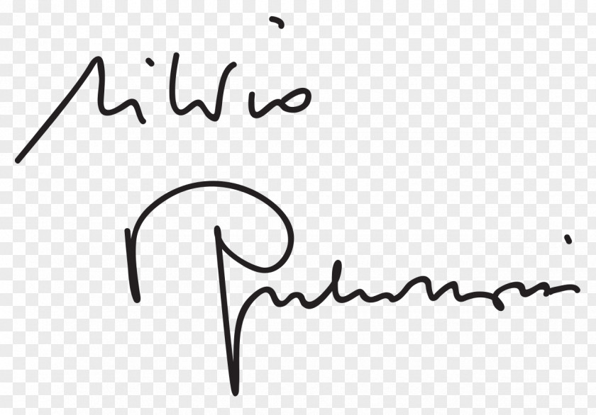 Signature Prime Minister Of Italy Politician Forza Italia PNG