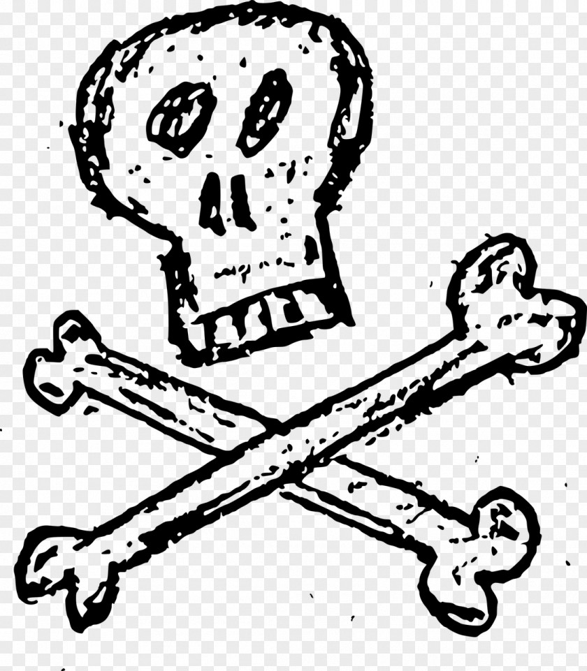 Skull And Crossbones Human Symbolism Clip Art PNG