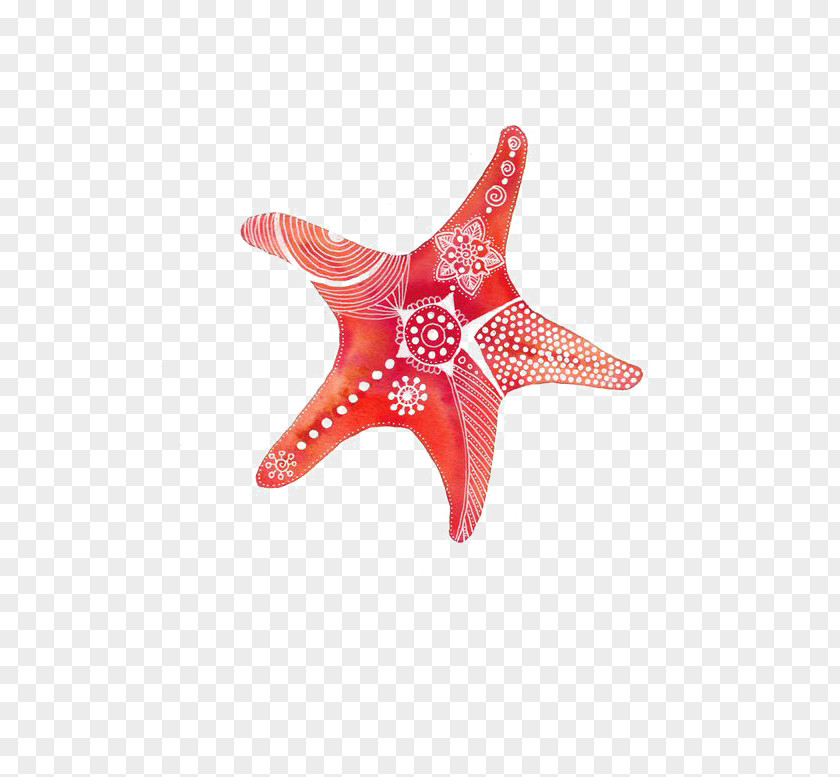 Starfish Drawing Watercolor Painting Shopping Clip Art PNG