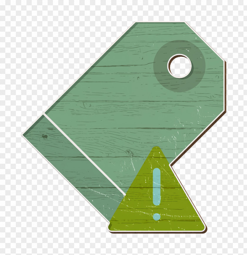 Triangle Green Interaction Assets Icon Label Price Tag PNG