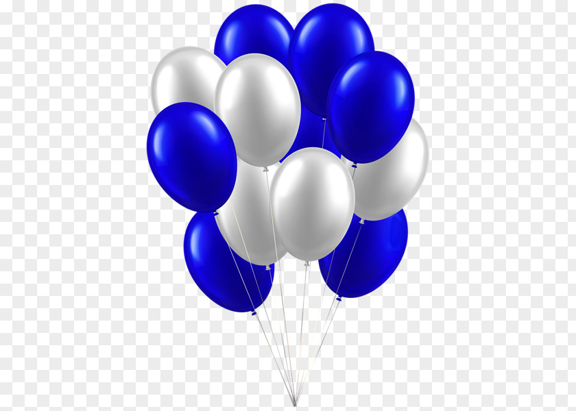 Balloon Blue Red White & Balloons Clip Art Image PNG