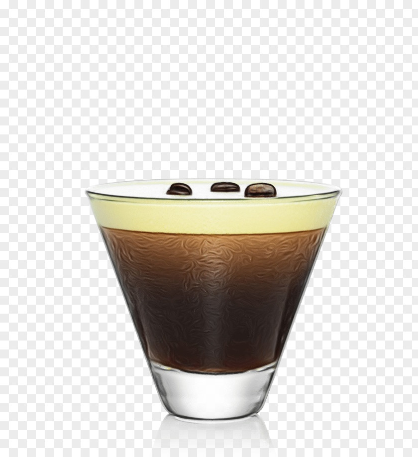 Coffee Cup Irish Cream Glass PNG