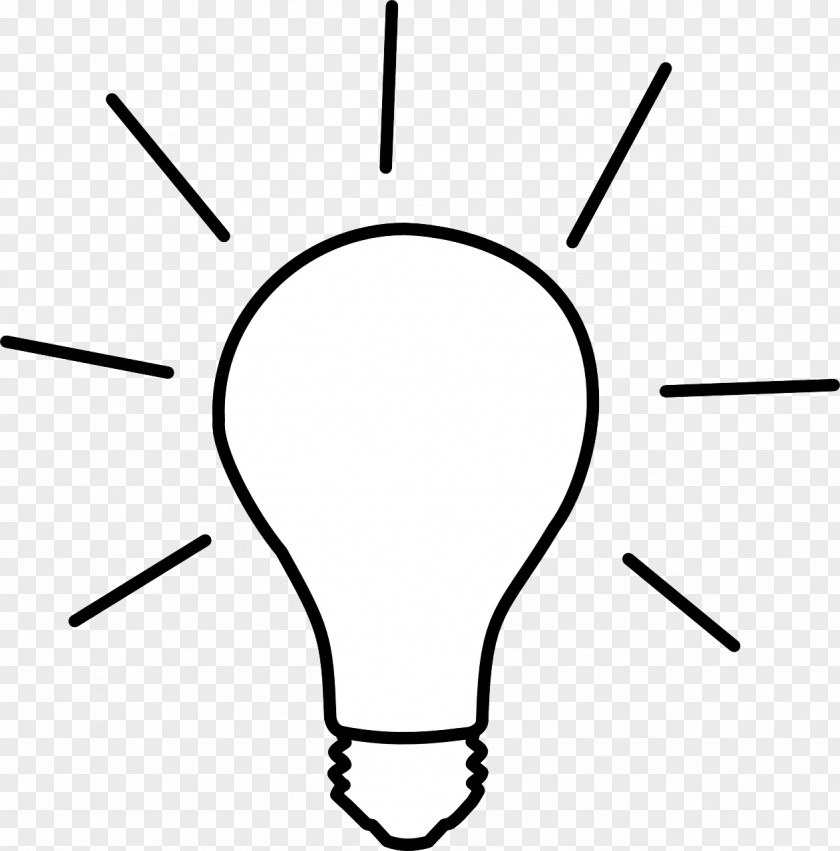 Light Incandescent Bulb Drawing Clip Art PNG