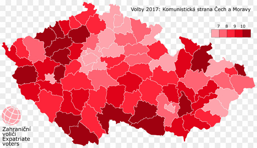 Czech Legislative Election, 2017 Republic Presidential 2018 Wikipedia PNG