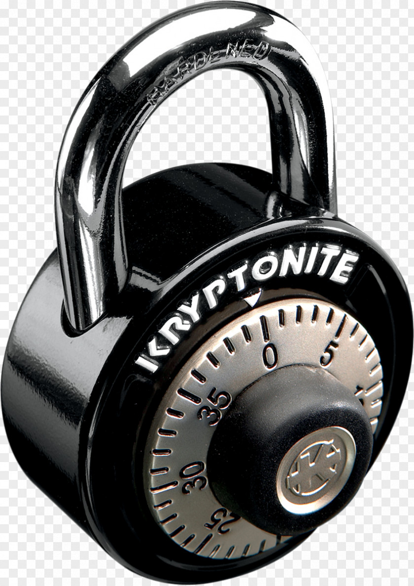 Padlock Bicycle Lock Kryptonite Combination PNG