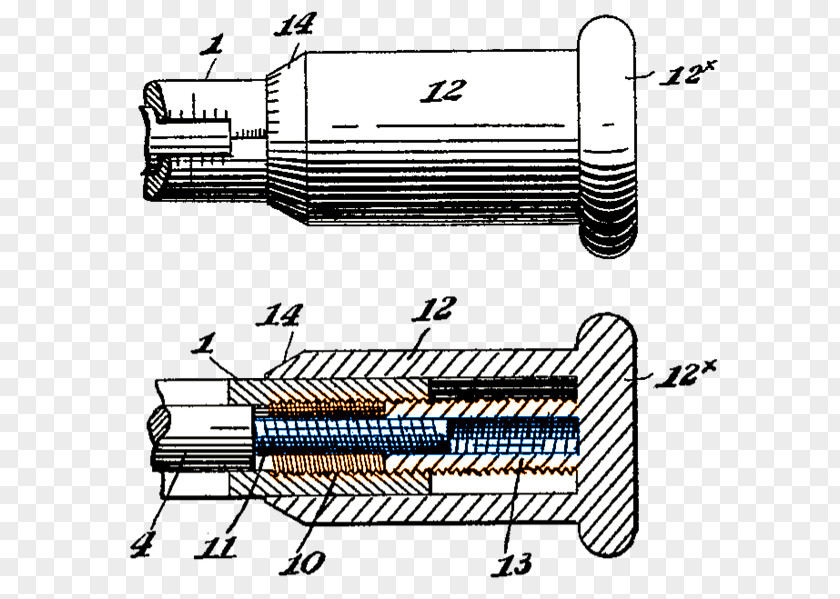 Patent Differential Screw Micrometer Thread Mechanism PNG