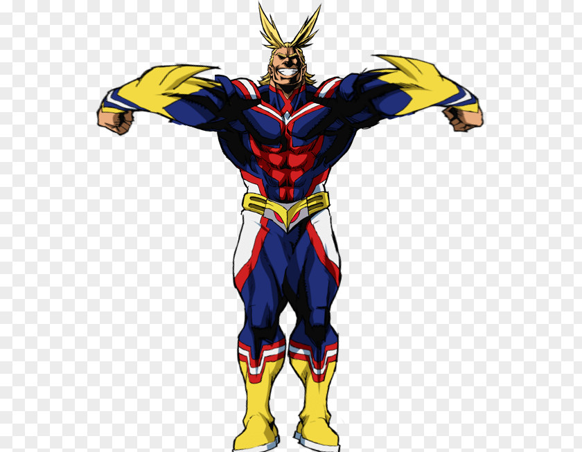 T-shirt All Might My Hero Academia Symbol Of Peace One For PNG