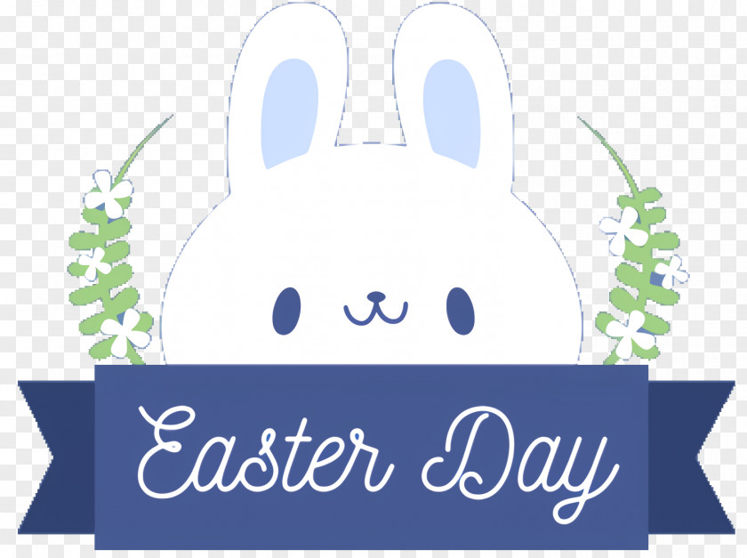 Text Smile Easter Bunny Background PNG