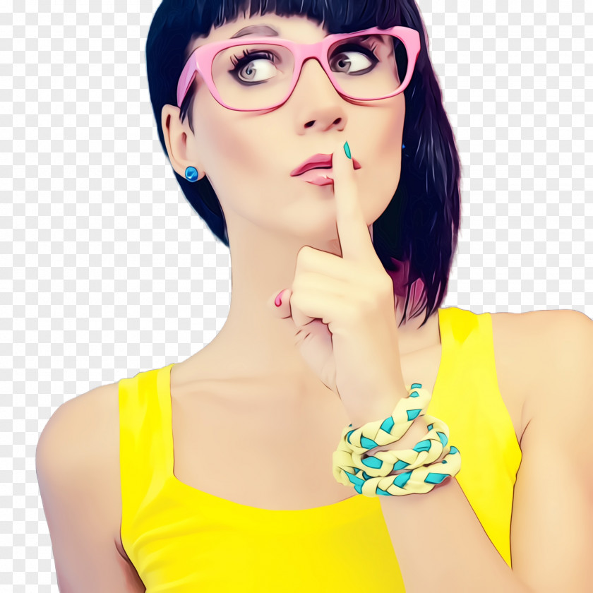 Beauty Skin Glasses PNG