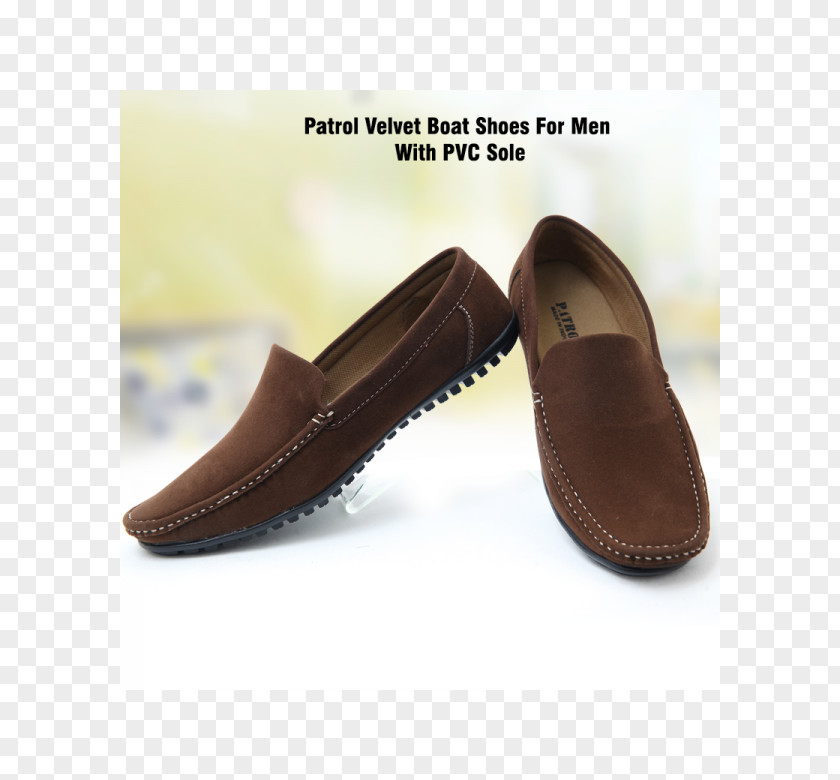 Boat Shoe Slip-on Suede PNG