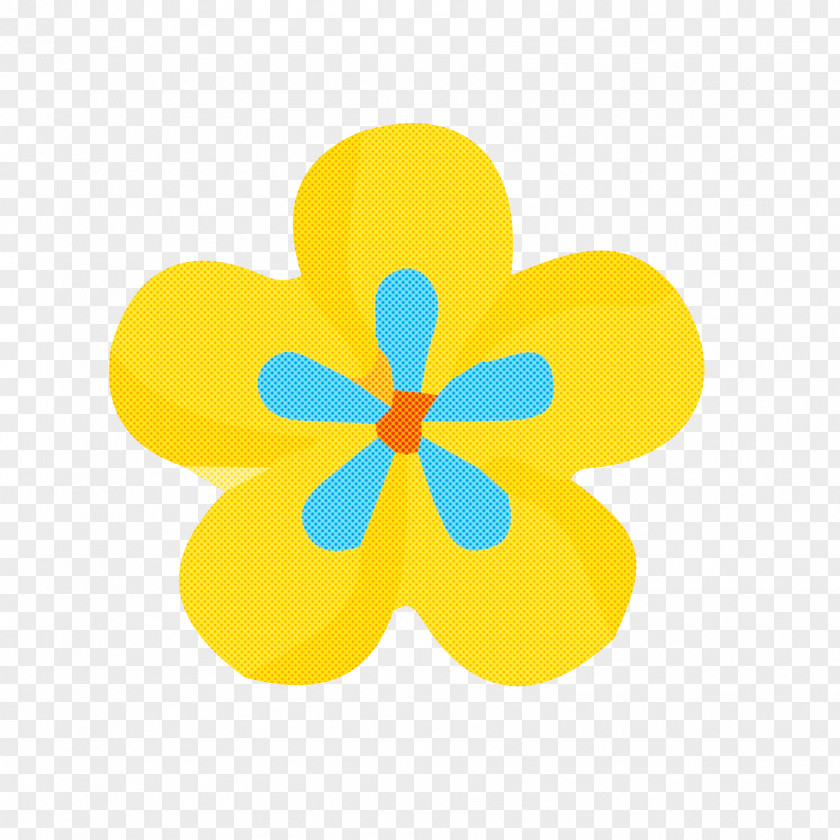 Clover Hibiscus Yellow Petal Symbol Plant Flower PNG