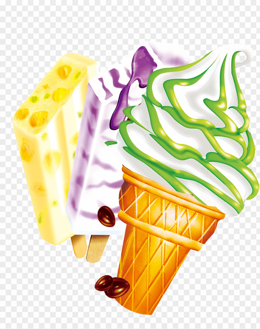 Ice Cream Pop Dessert PNG