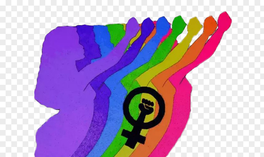 Icons And Colored Backgrounds For Women's Rights Feminism LGBT Woman Feminist Theory KAOS GL PNG
