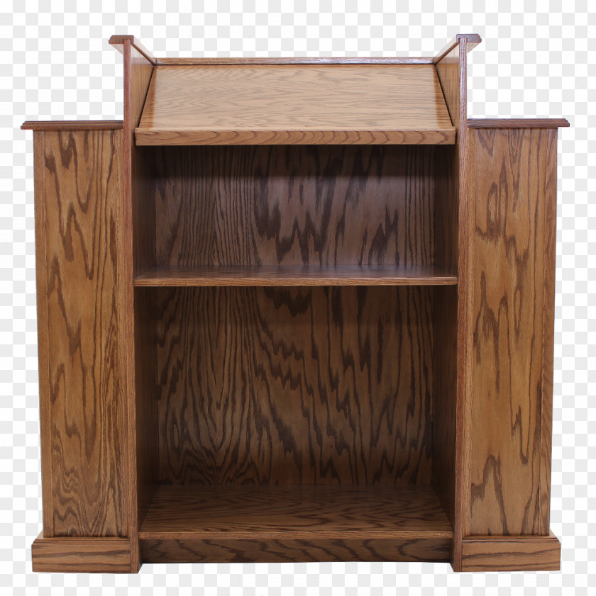 Oak Pulpit Furniture Table Chair Church PNG