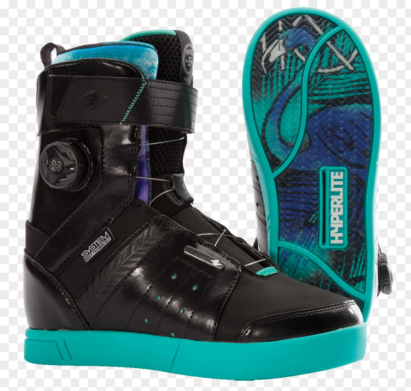 Boot Hyperlite Wake Mfg. Wakeboarding Snow Shoe PNG