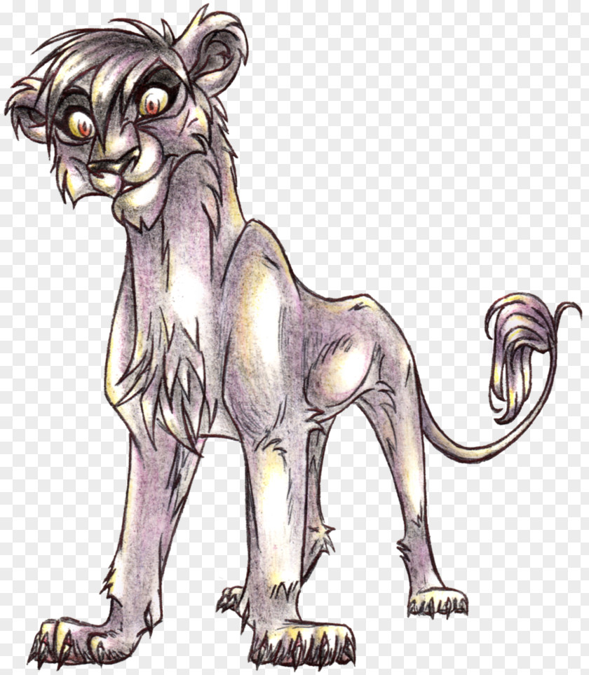 Cat Tiger Lion Art PNG