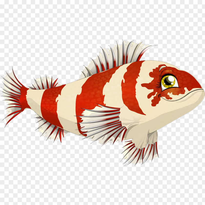 Cute Cartoon Fish Clownfish U6d77u6c34u9b5a PNG