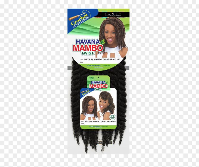 Mambo Crochet Braids Synthetic Dreads Artificial Hair Integrations Twists PNG