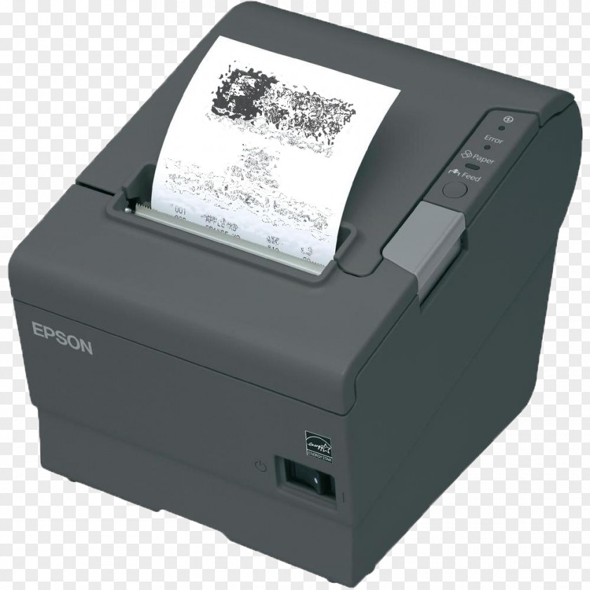Printer Thermal Printing Point Of Sale USB Epson PNG