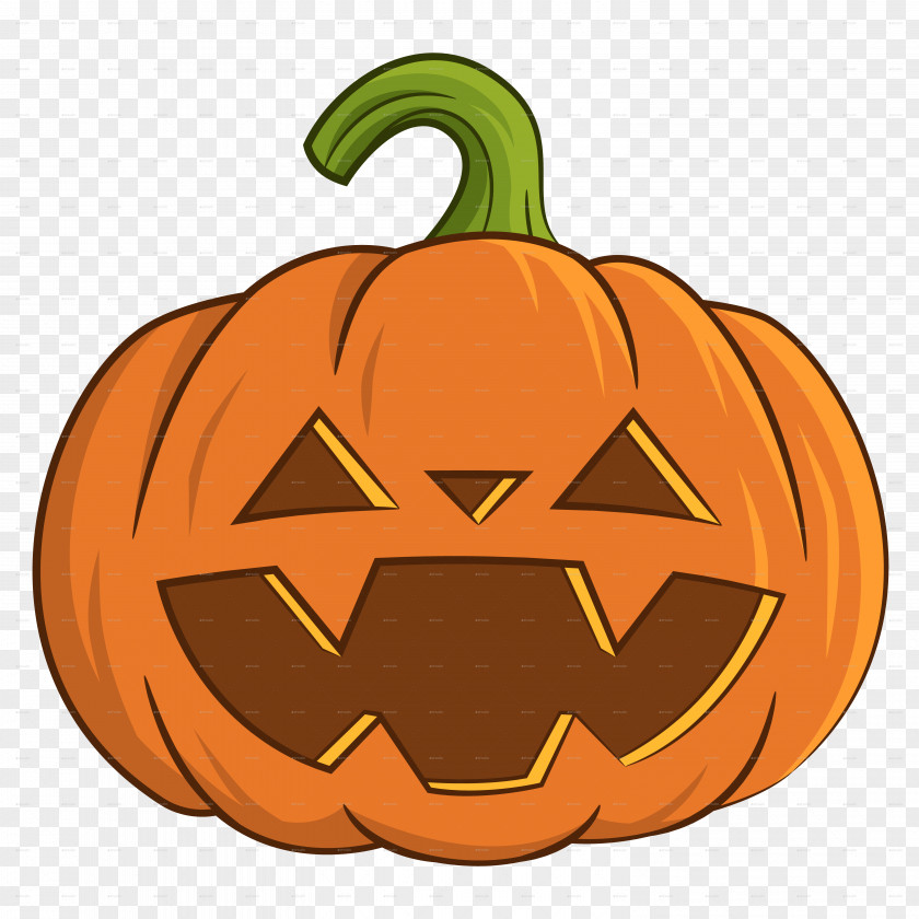 Pumpkin Jack Halloween Jack-o'-lantern Squash PNG