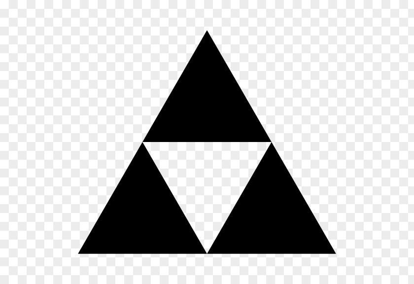 Triangle Shape Symbol Triforce PNG