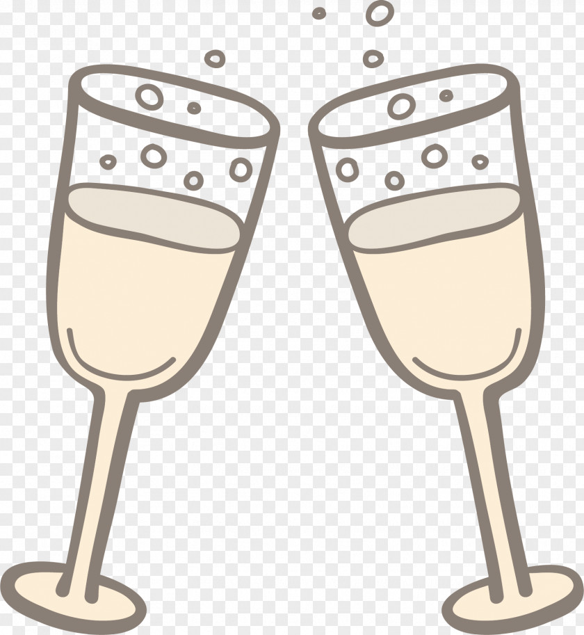 Champagne Toast Glass Sparkling Wine Rosxe9 PNG