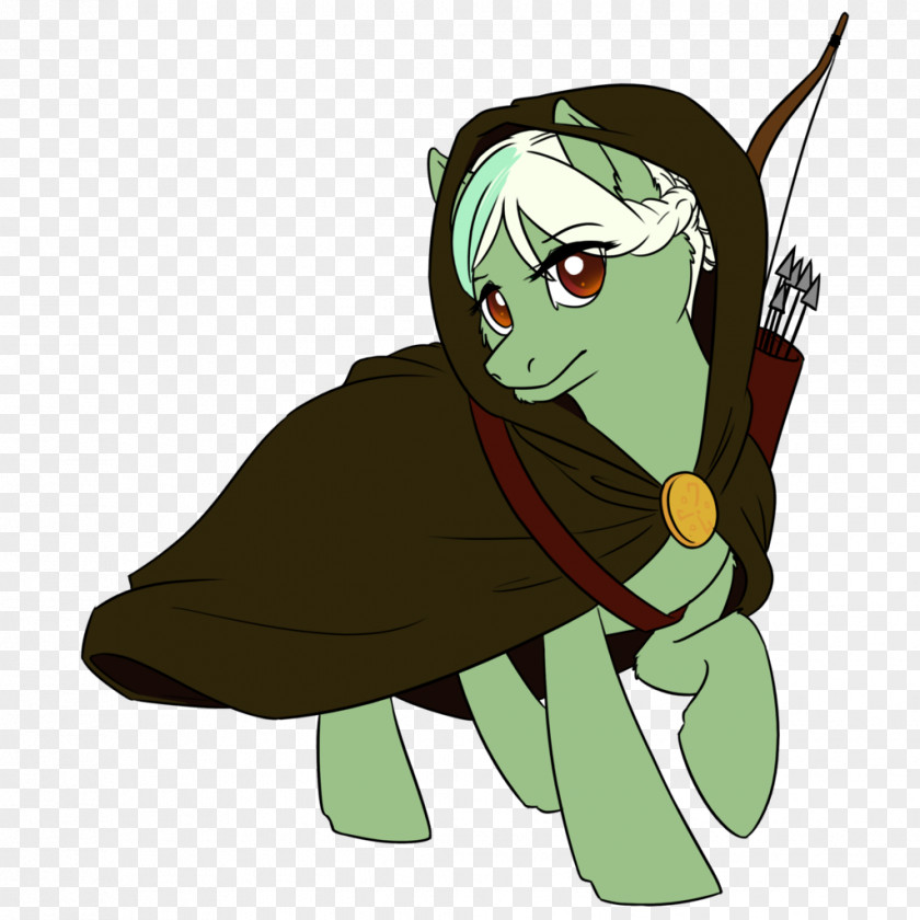 Cloak Pony Horse Green Clip Art PNG