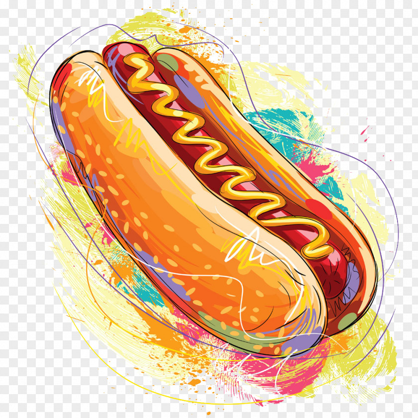 Hot Dog Sausage Hamburger Barbecue Fast Food PNG