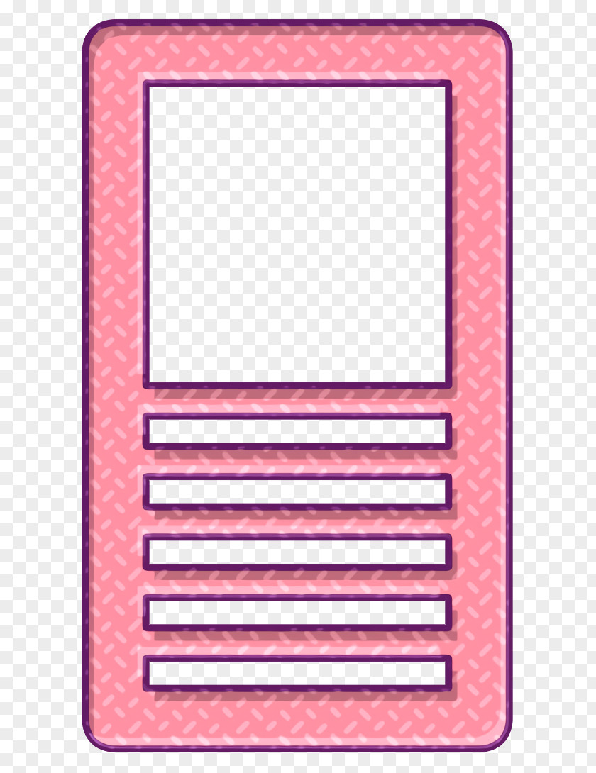 Rectangle Rubber Icon Delete Erase PNG