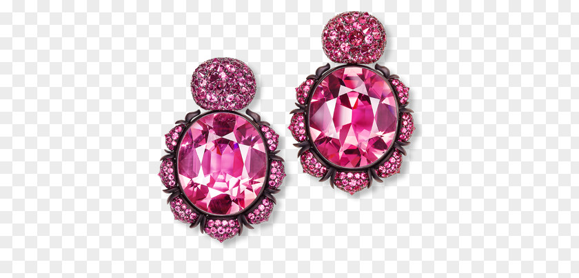Ruby Earring Chanel Jewellery Jewelry Design PNG