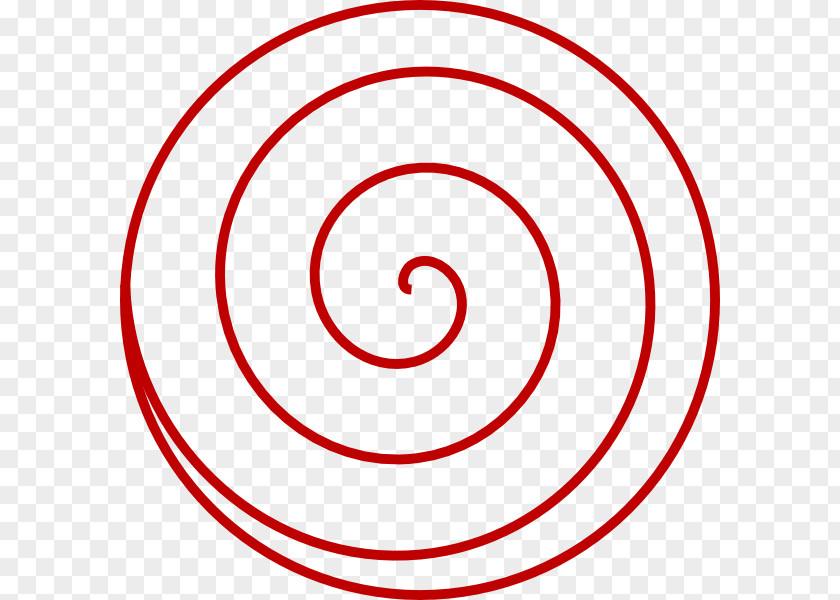 Spiral Circle Area Font PNG