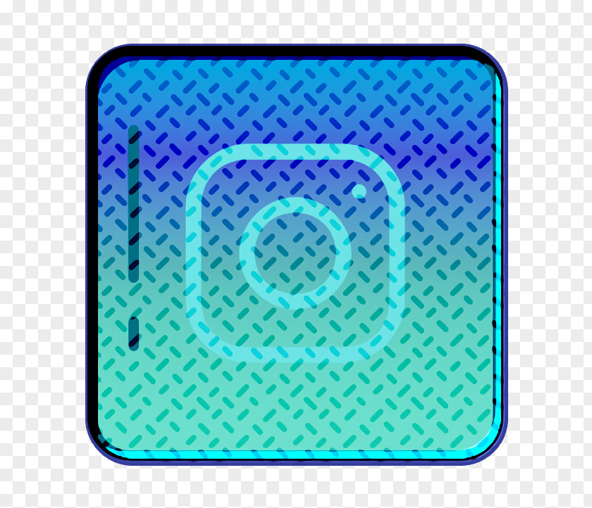 Technology Electric Blue Instagram Icon Button Logo PNG