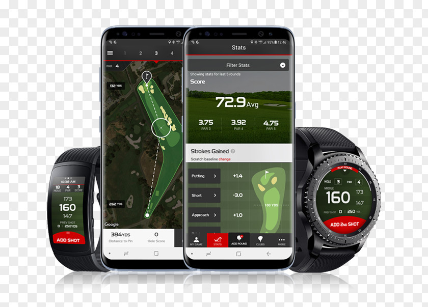 Golf Samsung Gear S3 PGA TOUR Fit 2 PNG