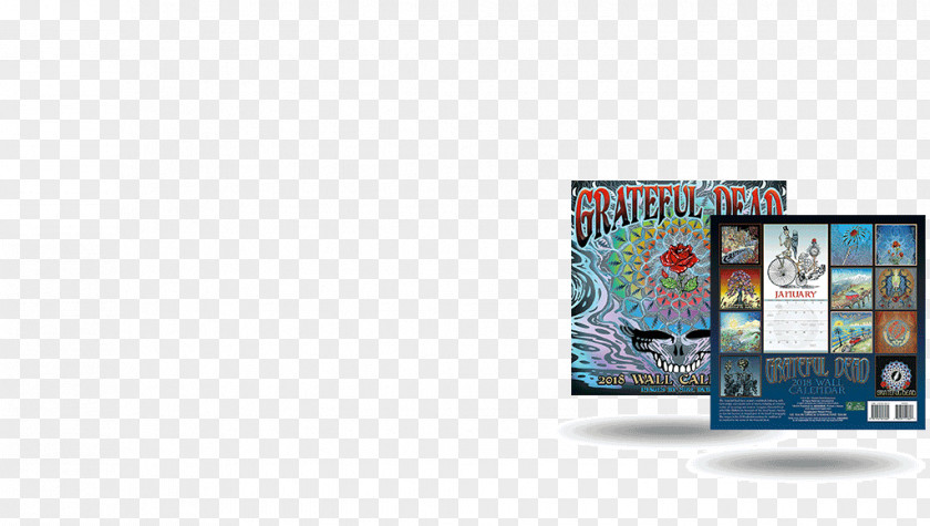 Holiday Sale Multimedia GRATEFUL DEAD 2018 WALL CALENDAR Graphic Design Brand PNG