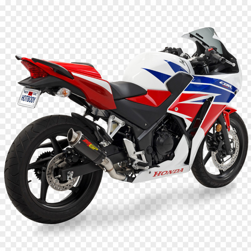 Honda CBR250R/CBR300R Exhaust System CBR Series Motorcycle PNG