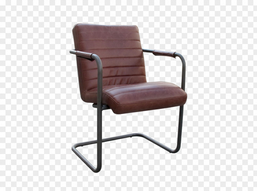 Leather Chair Wing Furniture Office & Desk Chairs PNG