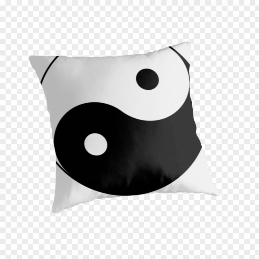 Pictures Of Ying Yang Symbol Throw Pillows Yin And Cushion Clip Art PNG