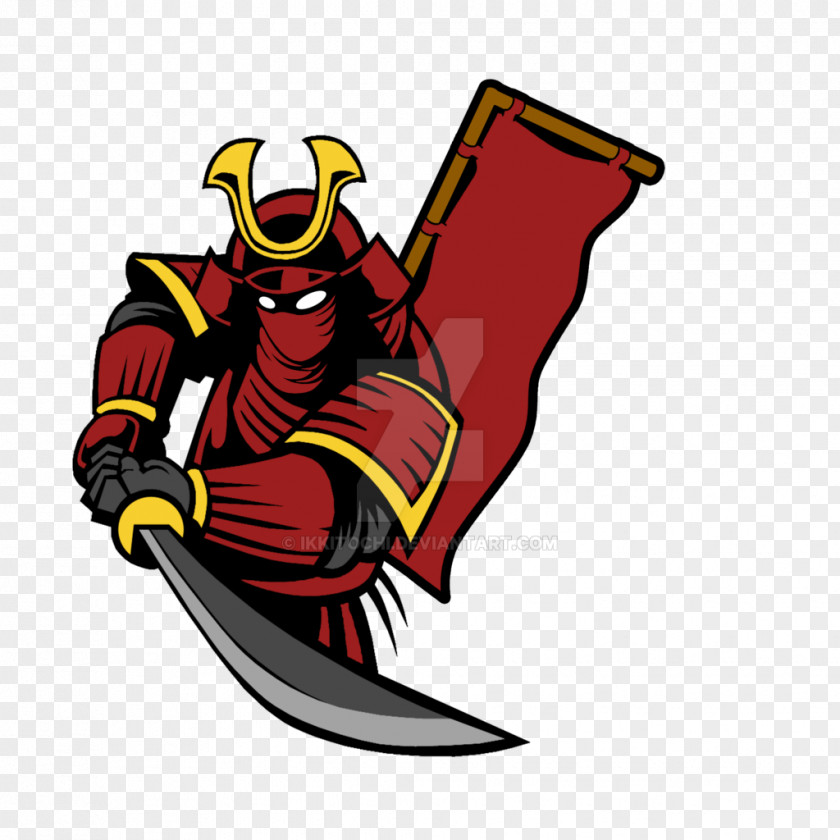 Samurai Oni Logo DeviantArt PNG