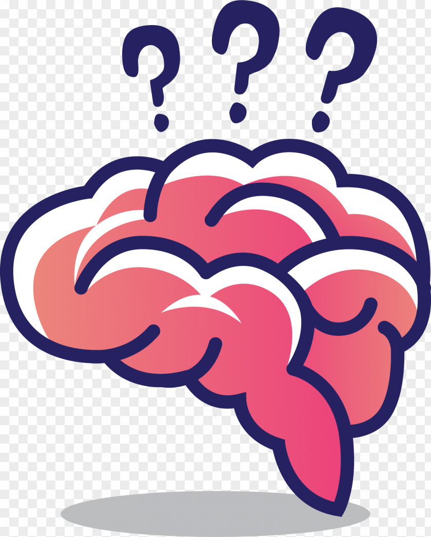 Brain Thinking Human Cerebrum Clip Art PNG