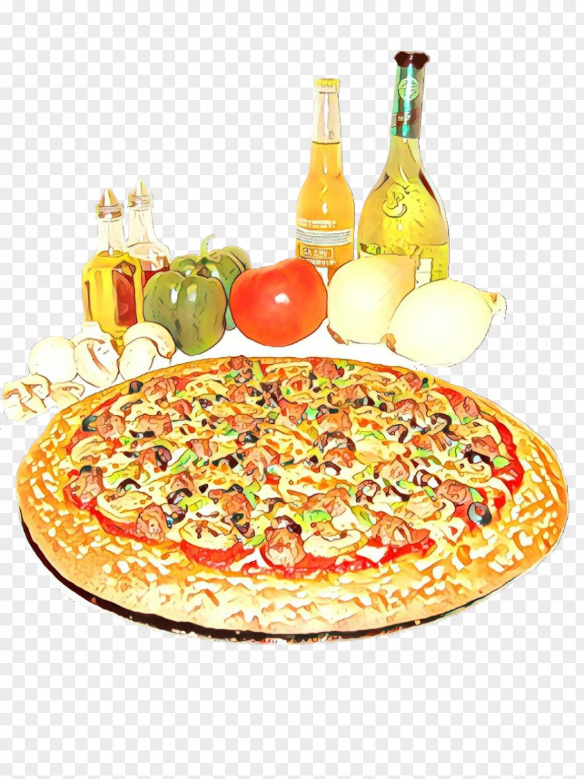 Dish Pizza Cuisine Food Cheese PNG